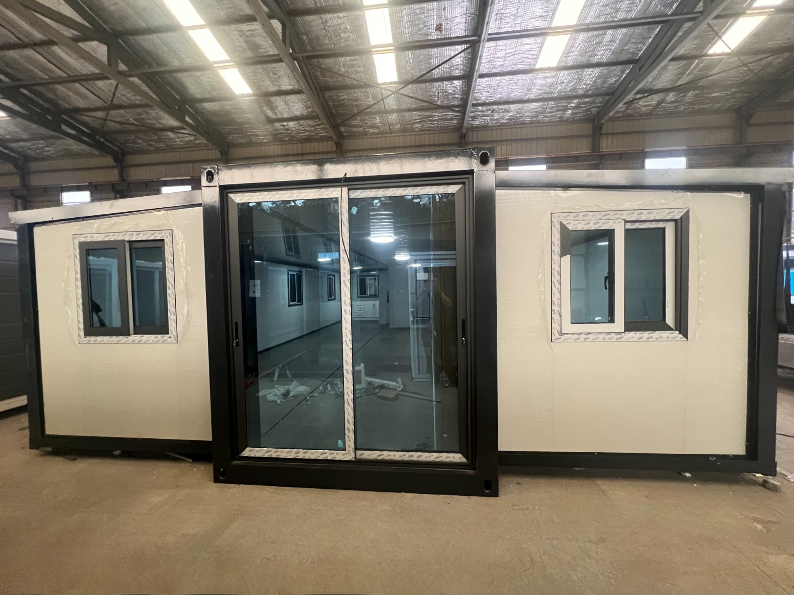work modular global shipping ivory building