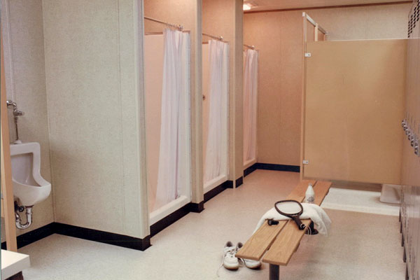modular school bathroom